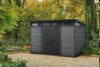 Keter Cortina 11x7 műanyag kerti ház, tároló - szürke/antracit