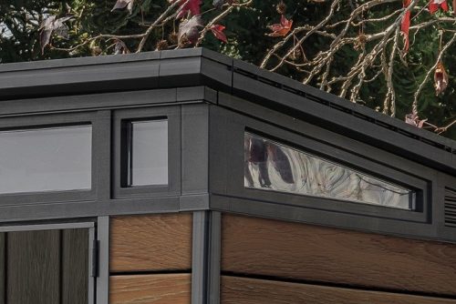 Keter Pent 9x7 műanyag kerti ház, tároló, vízszintes - barna