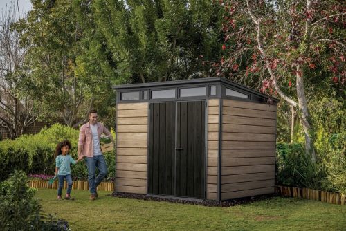 Keter Pent 9x7 műanyag kerti ház, tároló - ASHWOOD