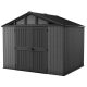 Keter Stronghold 10x8 műanyag kerti ház/ tároló - szürke