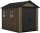 Keter APEX 9x7,5 kerti ház – dióbarna (WALNUT)