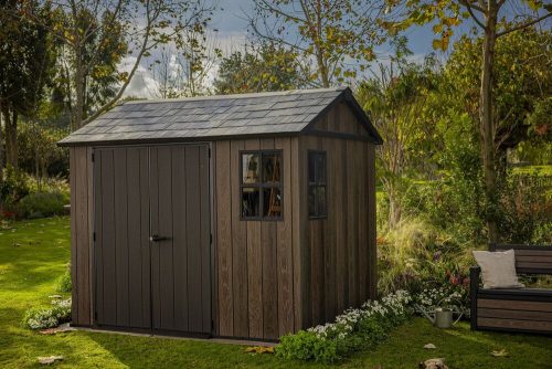 Keter APEX 9x7,5 kerti ház – dióbarna (WALNUT)