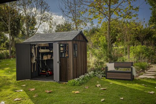 Keter APEX 9x7,5 kerti ház – dióbarna (WALNUT)