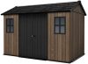 Keter APEX kerti ház 11x7,5 WALNUT (dió szín)