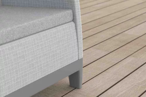 Keter SCANDI FORMA DUO kerti bútor szett – 2 fotel, Ash grey / Storm grey