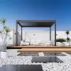 Rojaplast intro neo alumínium bioklimatikus pergola, szabadon álló, 3,6 X 3 méter, szürke antracit