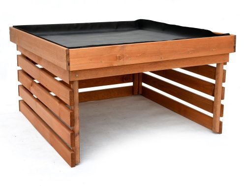 Rojaplast fából készült robotfűnyíró garázs