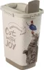 Rotho Cody "cat with joy" műanyag táptartó 25 L - állatmintás