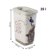 Rotho Cody "cat with joy" műanyag táptartó 25 L - állatmintás