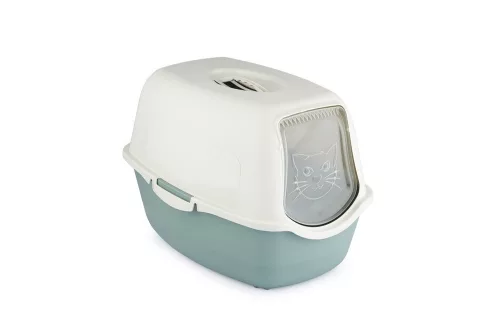 Rotho Eco bailey műanyag macska WC - zöld