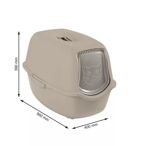 Rotho Eco bailey műanyag macska WC  - cappuccino