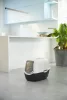 Rotho Eco bailey műanyag macska WC  - krém/fekete