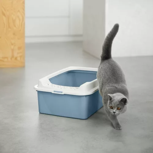 Rotho Eco bonnie macska WC, 30 L - fekete/fehér