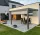 Rojaplast intro plus alumínium bioklimatikus pergola, falhoz rögzíthető 4 X 3 méteres - szürke antracit