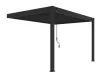 Rojaplast intro plus alumínium bioklimatikus pergola, falhoz rögzíthető 4 X 3 méteres - szürke antracit