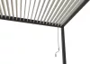 Rojaplast intro plus alumínium bioklimatikus pergola, falhoz rögzíthető 4 X 3 méteres - szürke antracit