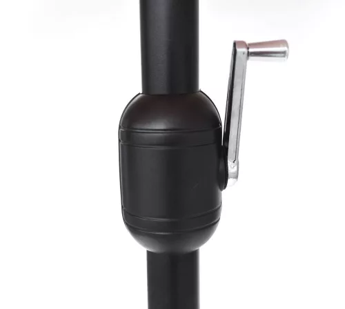 Rojaplast Double ZWU-307 napernyő, hajtókarral - bézs - 456 cm 