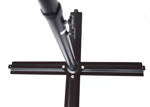 Rojaplast Double ZWU-307 napernyő, hajtókarral - bézs - 456 cm 