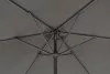 Rojaplast álló, dönthető napernyő talp nélkül, szürke - ø 300 cm