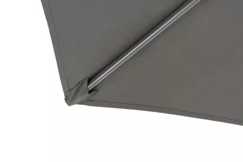 Rojaplast álló, dönthető napernyő talp nélkül, szürke - ø 300 cm