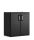 Keter Detroit low XL műanyag szekrény - fekete 
