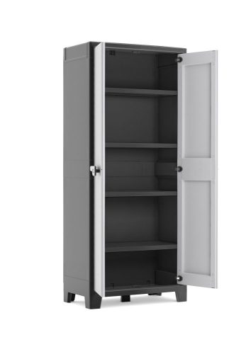 Keter Titan high műanyag szekrény - szürke 