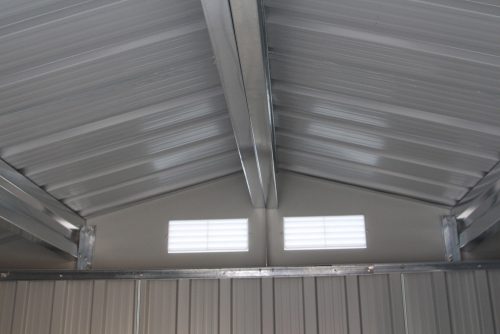 Rojaplast Archer "A" green fém kerti ház, tároló - 213 x 127 x 195 cm, zöld 