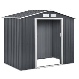   Rojaplast Archer "B" grey fém kerti ház, tároló - 213 x 191 x 195 cm, szürke 