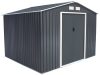 Rojaplast Archer "D" grey fém kerti ház, tároló - 277 x 255 x 202 cm, szürke 