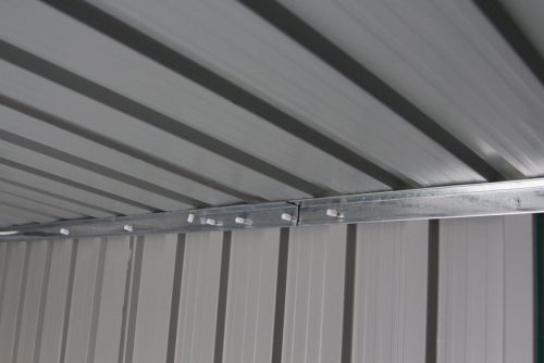 Rojaplast Archer "D" grey fém kerti ház, tároló - 277 x 255 x 202 cm, szürke 