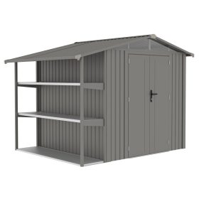 Rojaplast AMY XB fém kerti ház 