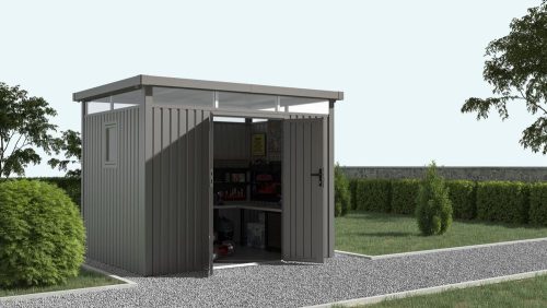 Rojaplast Anna "C" fém kerti ház, tároló, 222 x 294 x 230 cm