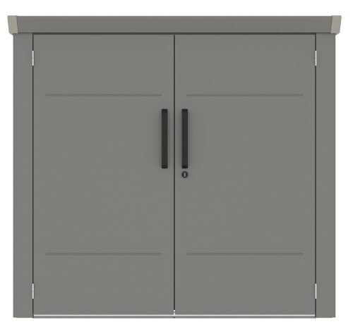 Rojaplast Avocado B fém kerti tároló konténer 