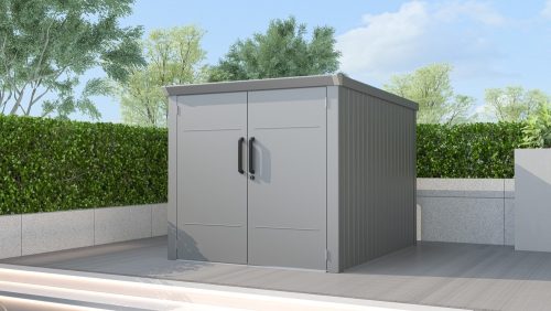 Rojaplast Avocado B fém kerti tároló konténer 