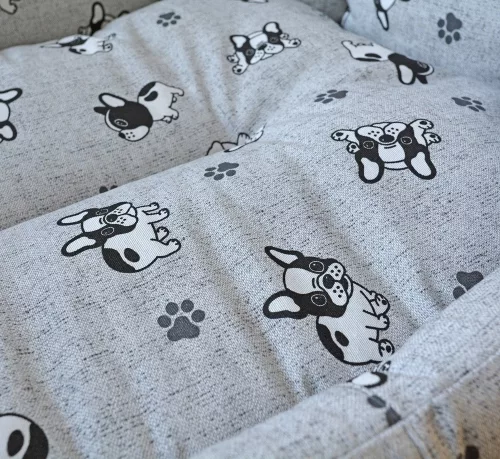 Petsy Bulldog kutya, macska pamut fekhely - 65 cm 