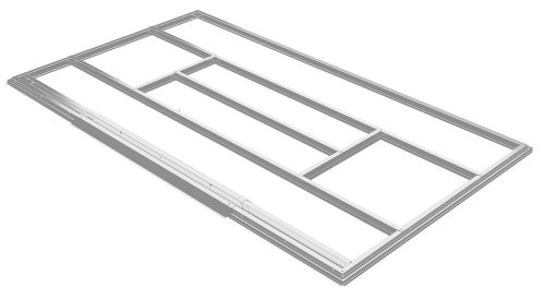 Rojaplast Base "A" szerkezeti alapelem kerti tárolókhoz