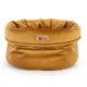 Petsy Royal basket kutya, macska bársonyos poliészter fekhely - arany - Ø 40 cm