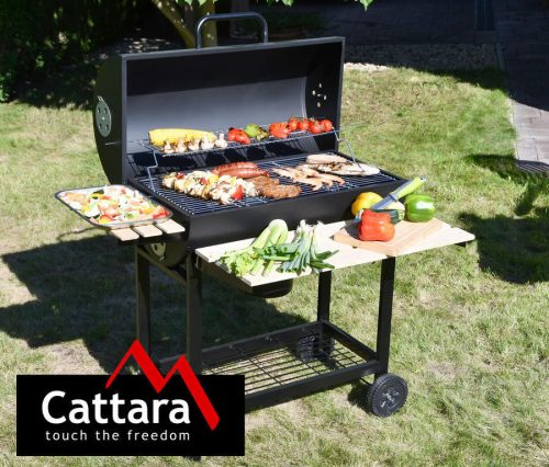 Faszén grill BARREL