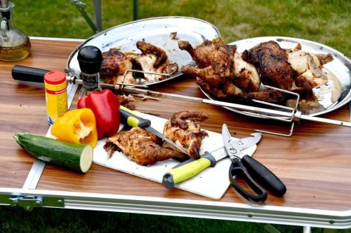 Grillezőkés készlet 4 + 1 + 1