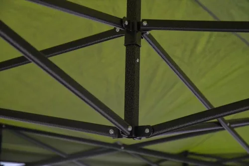 Partisátor ollóvázas 3x6m zöld