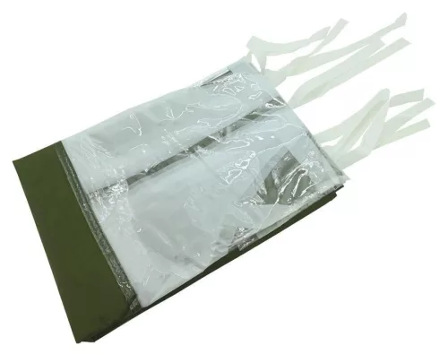 Partisátor oldalpanel ablakos 2x3m zöld