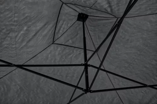 Partisátor ollóvázas 3x3m szürke