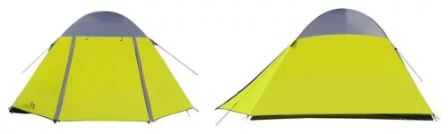 3 személyes kétrétegű sátor 210x110x210cm TRENT PU3000mm