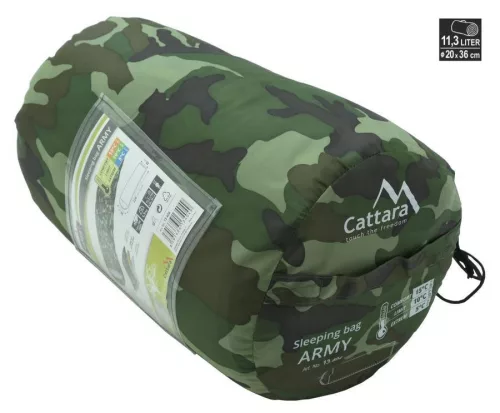 Hálózsák ARMY +5°C