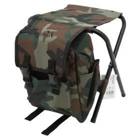 Összecsukható kempingszék hátizsákkal OLBIA ARMY 