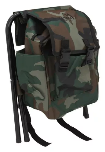 Összecsukható kempingszék hátizsákkal OLBIA ARMY 