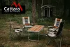 Összecsukható kempingasztal BALATON barna