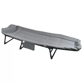Összecsukható, állítható kemping nyugágy SOFA szürke 