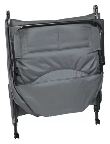 Összecsukható, állítható kemping nyugágy SOFA szürke 