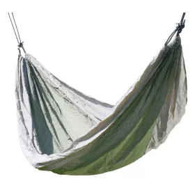 Függőágy 275x137cm zöld-barna